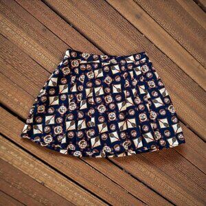 WESTBOUND Vintage Tennis Print High Waist Skirt Size 12